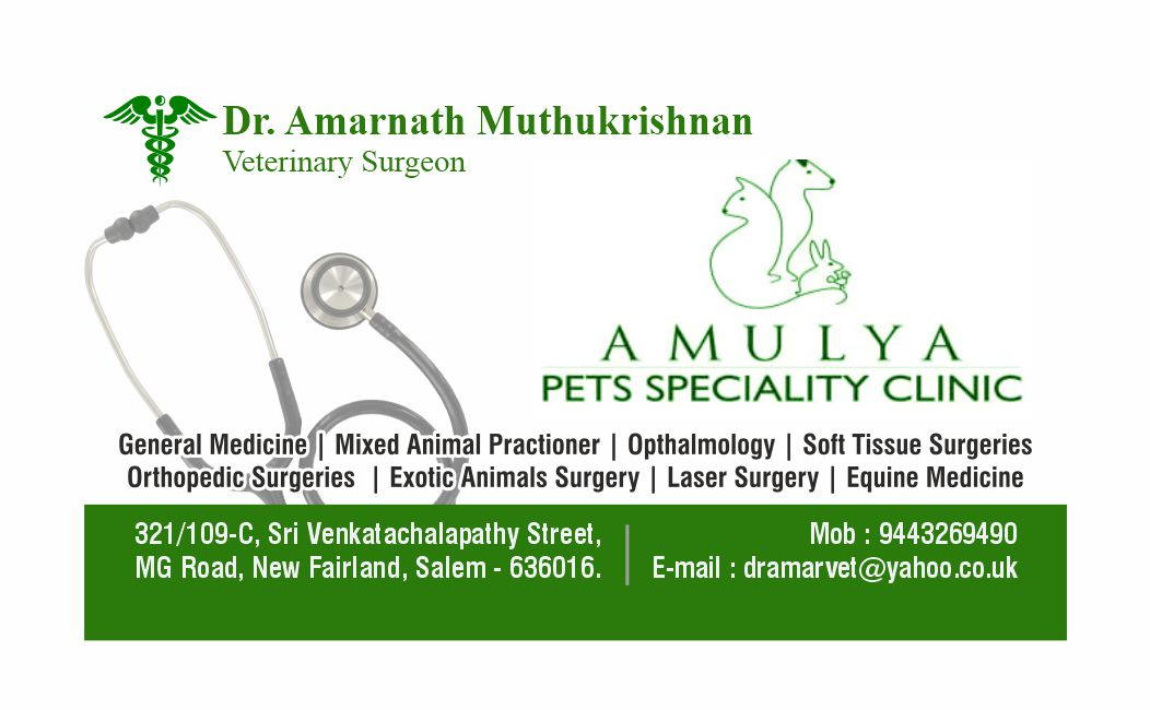 Dr. Amarnath Muthukrishnan